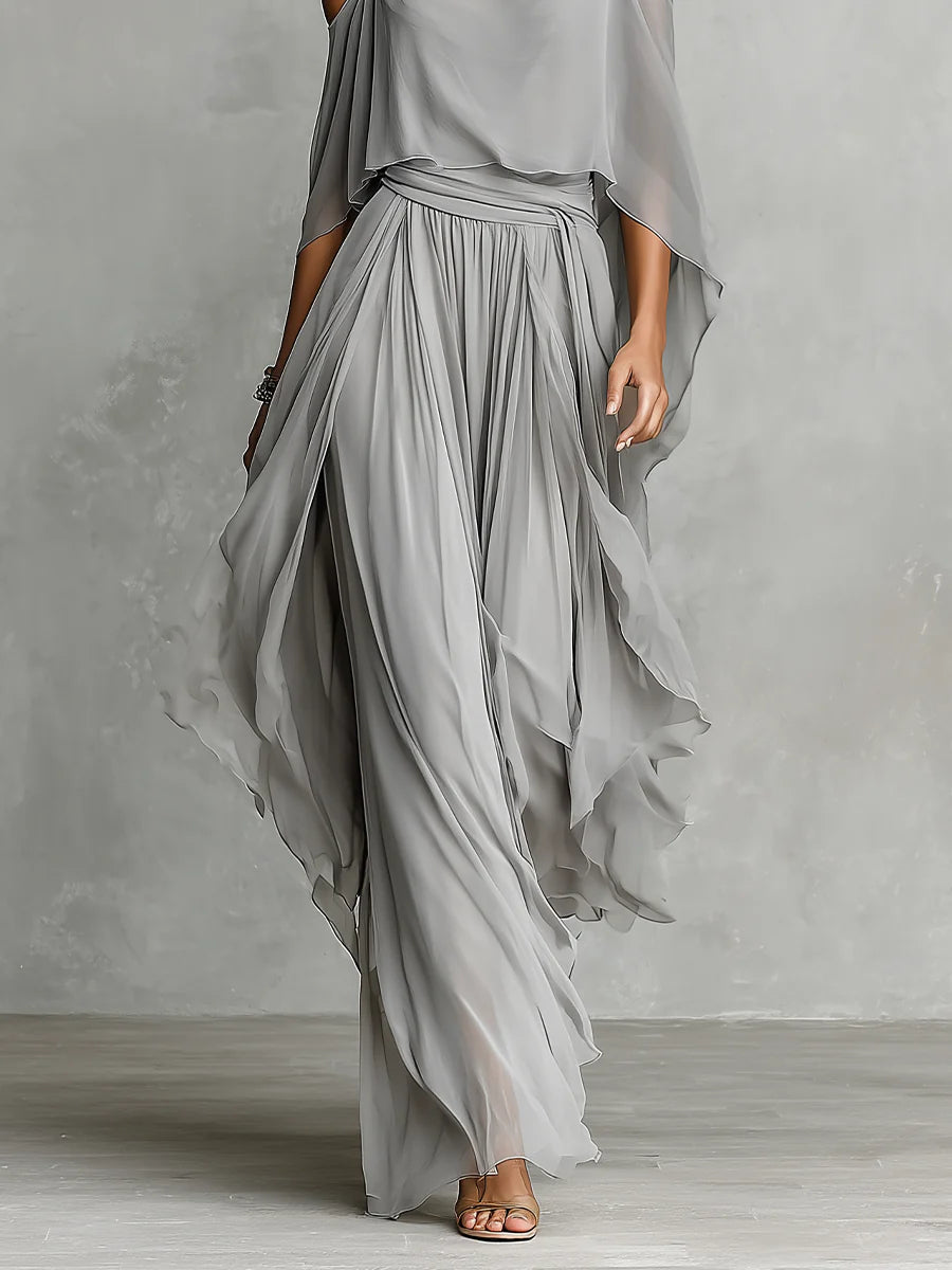 Isabella | Flowing Top & Trousers Set