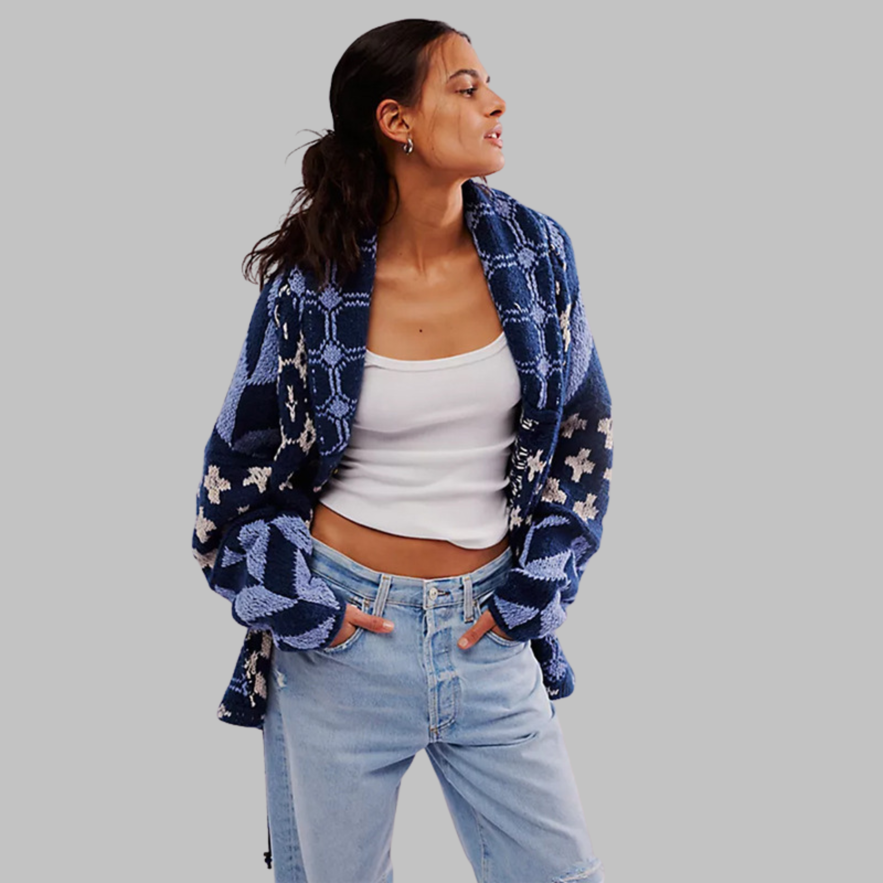 Portia | Vintage Summer Evening Cardigan