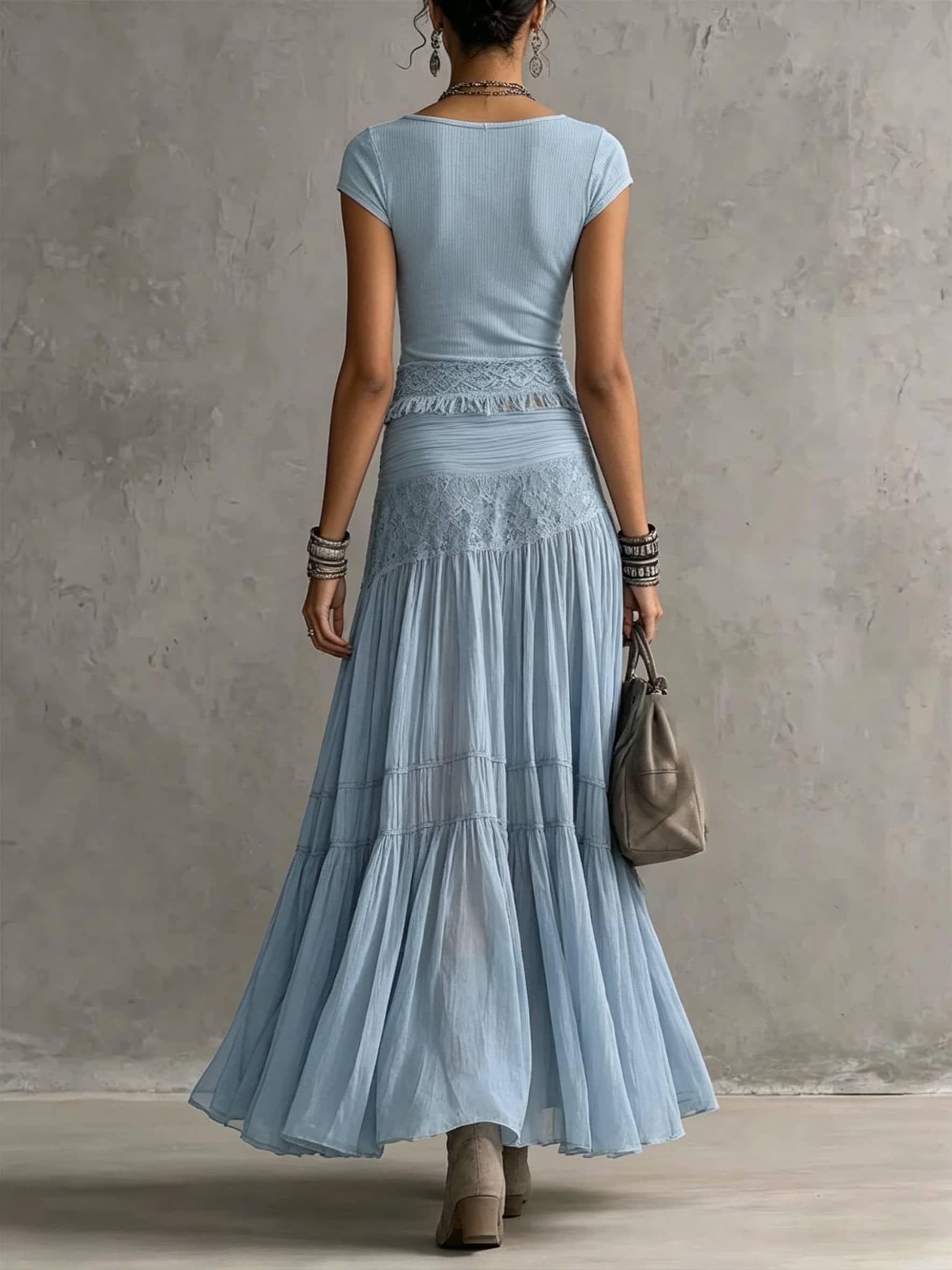 Ava | Flowy Bohemian Two-Piece Set