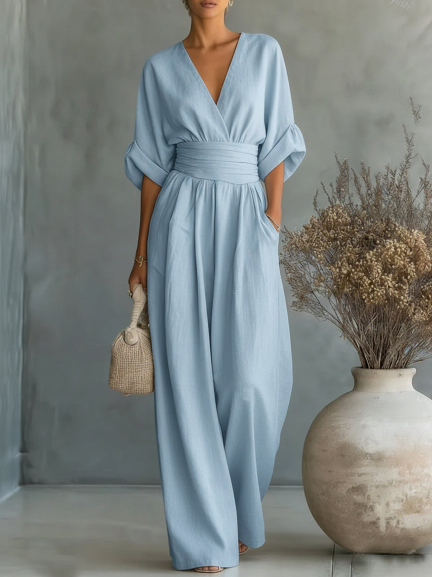 Faith | Elegant High-Waisted Jumpsuit