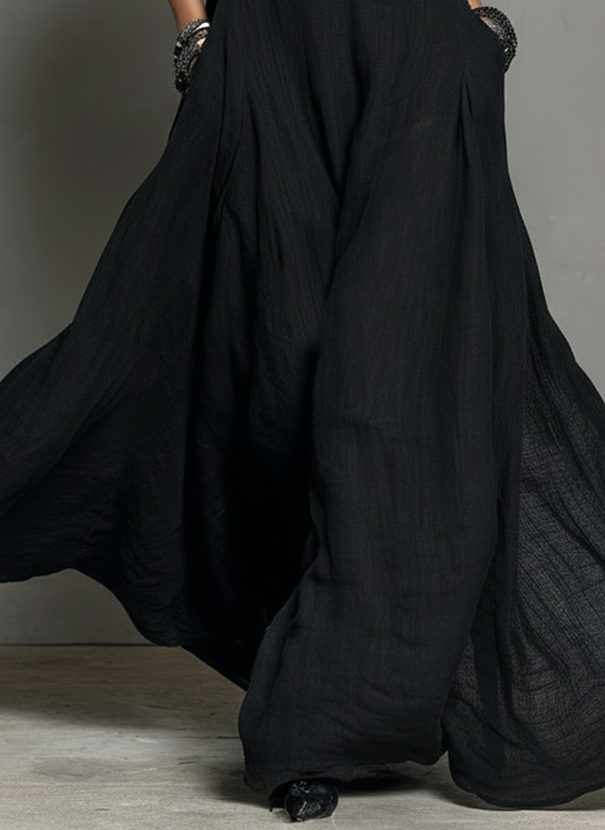 Elina | Minimalist Halter Maxi Dress