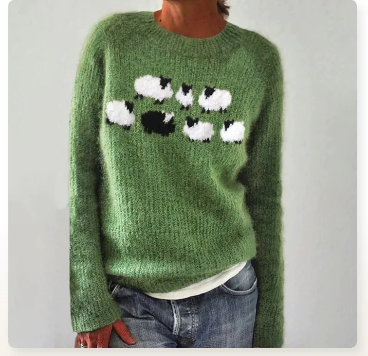 Emily™ - Cozy Retro Sweater