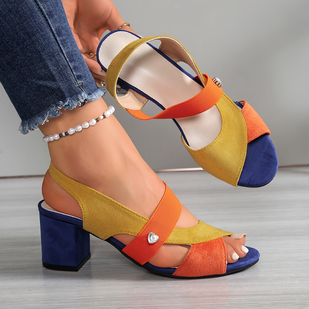 Lisa | Ergonomic Comfort Block Heels