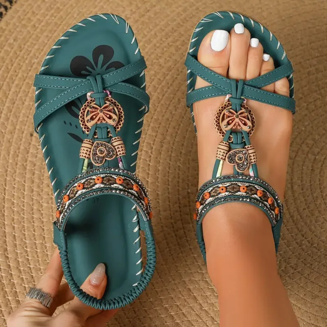 Nada | Everyday Comfort Back-Strap Flats
