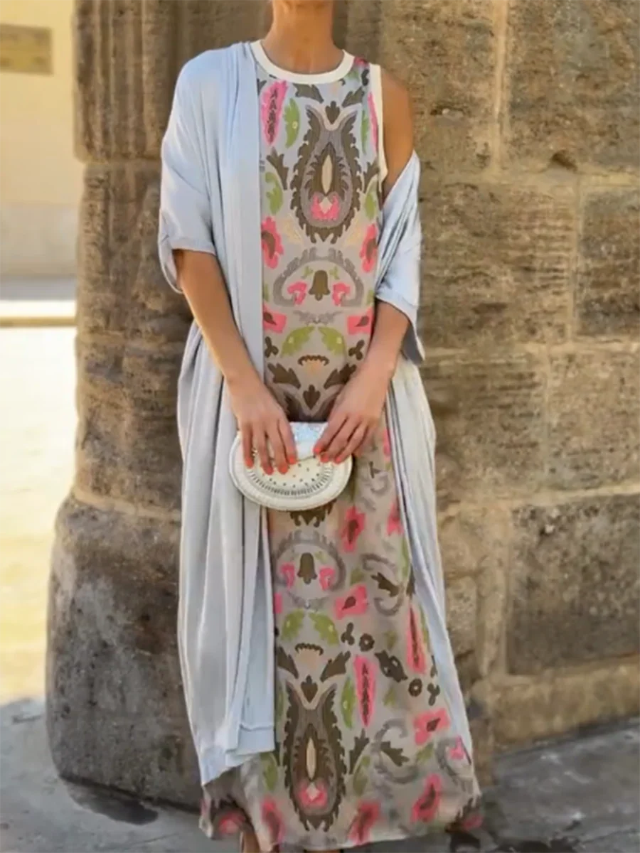 Delly | Boho Chic Two-Piece Dress