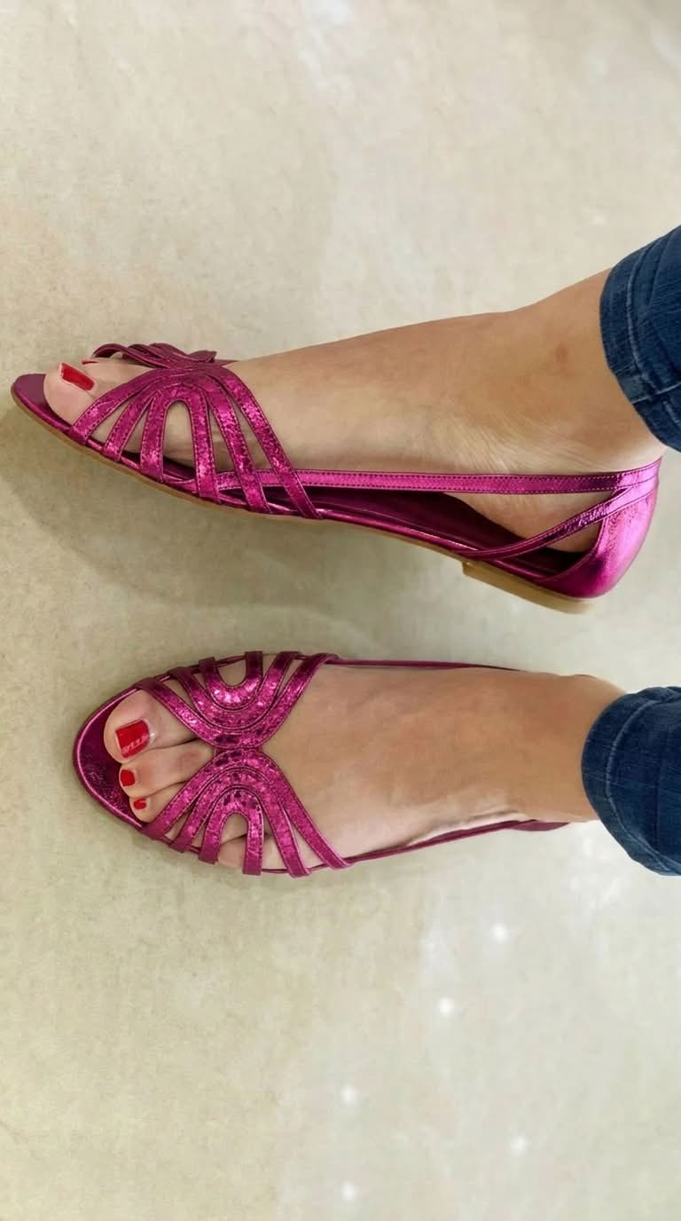 Elena | Summer Light Gold Sandals