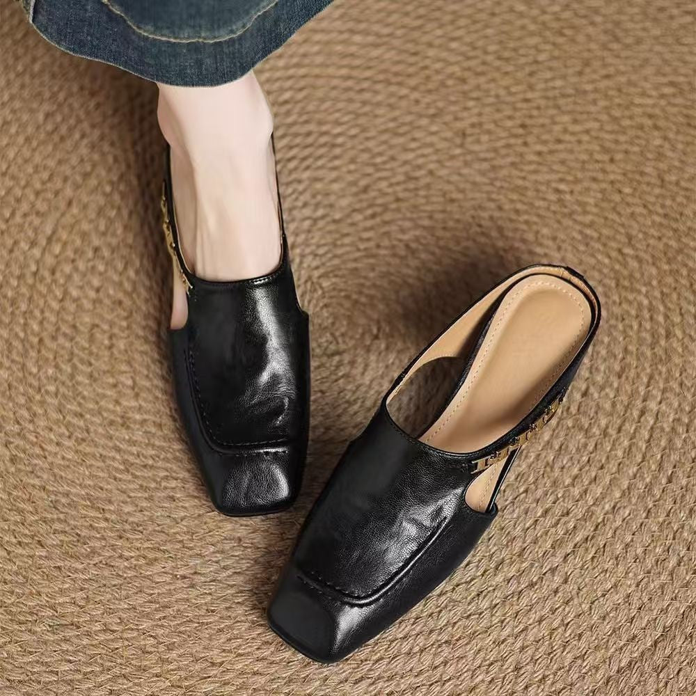 Sorren | Everyday Comfort Square-Toe Mules