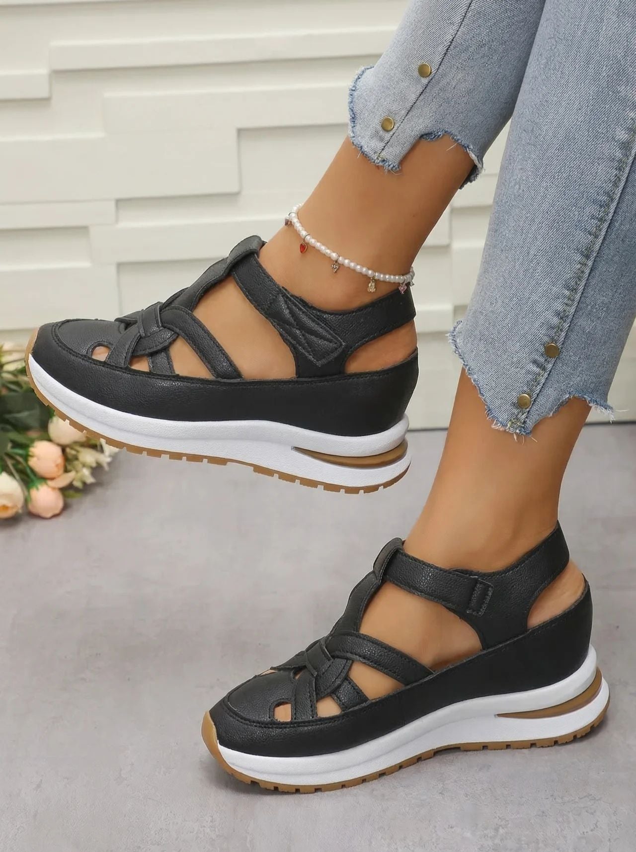 Amelia | Comfort Wedge Sandals