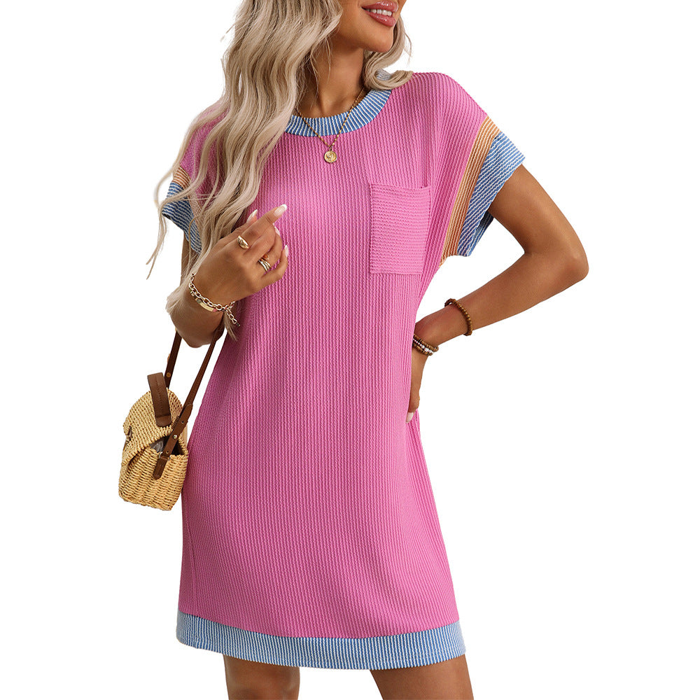 Tamryn | Comfy Ribbed Mini Summer Dress