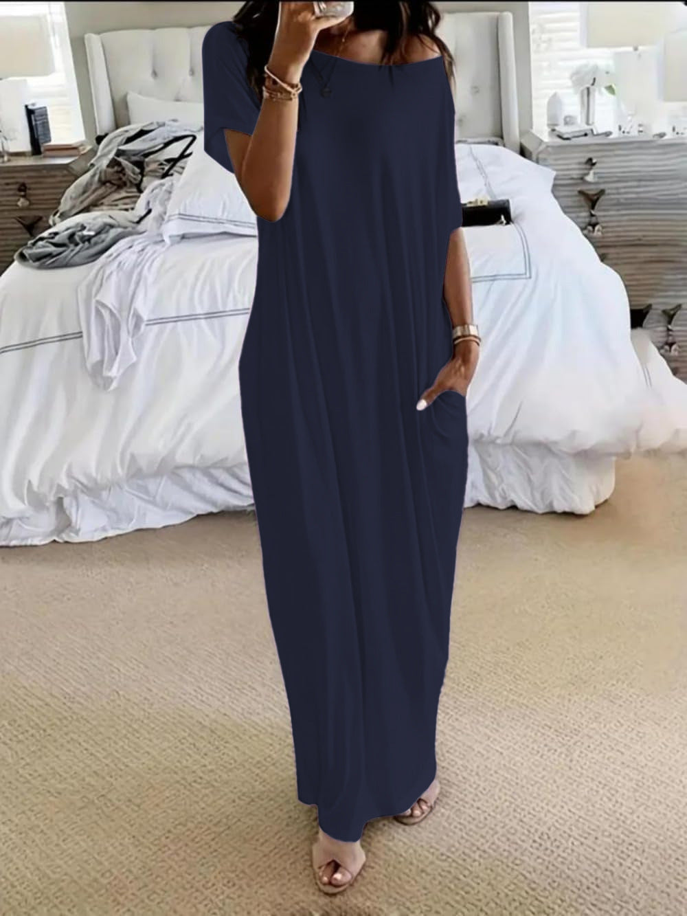 Charlotte | Relaxed Asymmetric Casual Dress