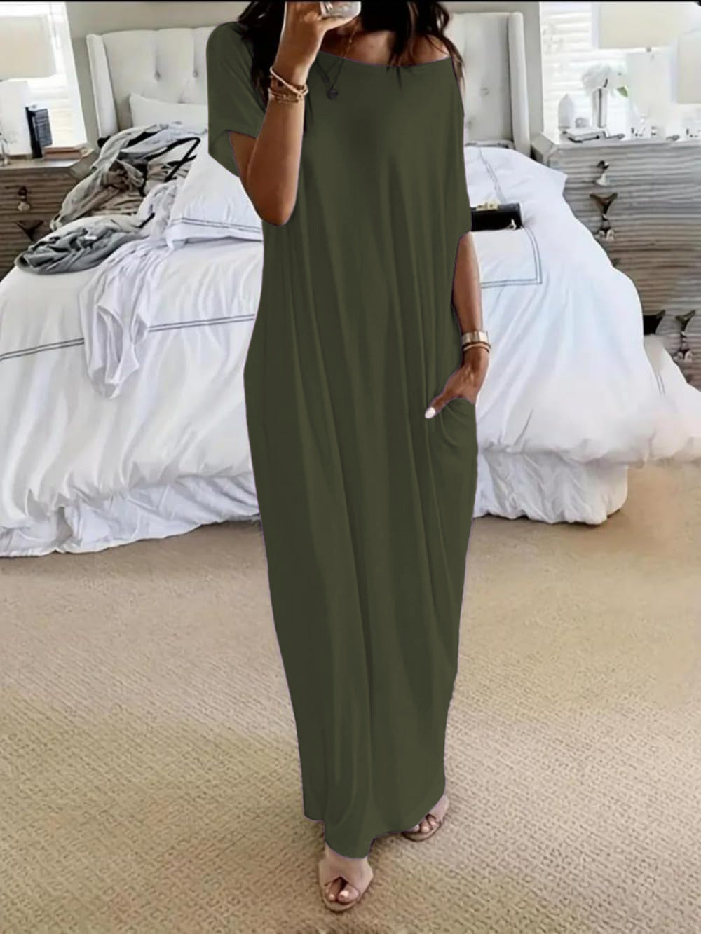 Charlotte | Relaxed Asymmetric Casual Dress