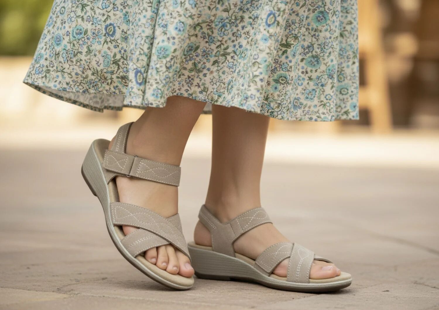 Holly | Comfortable Wedge Sandals