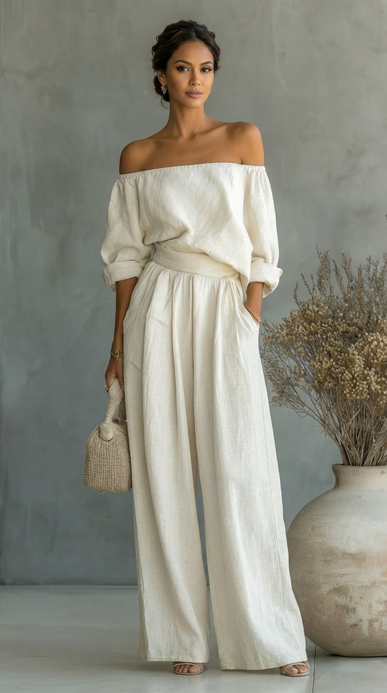 Liliána™ | Exclusive Linen-Effect Set