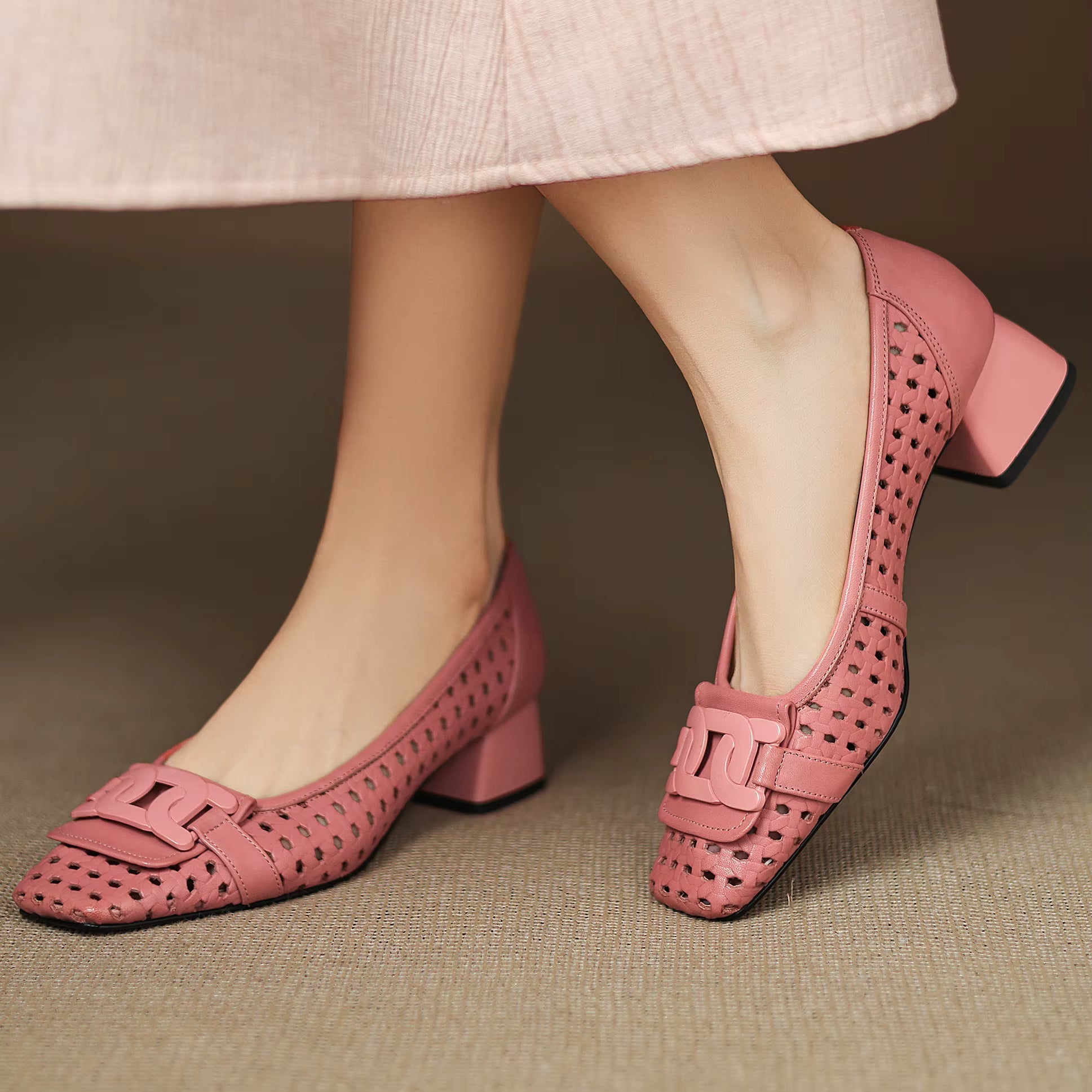 Solea | Woven Elegant Heels