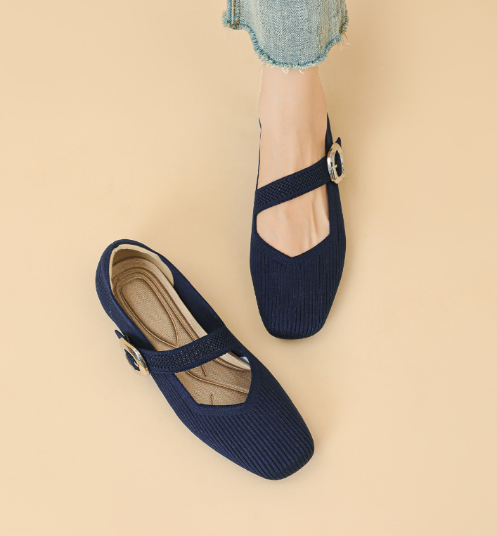 Yumiko | Wide Step Comfort Flat