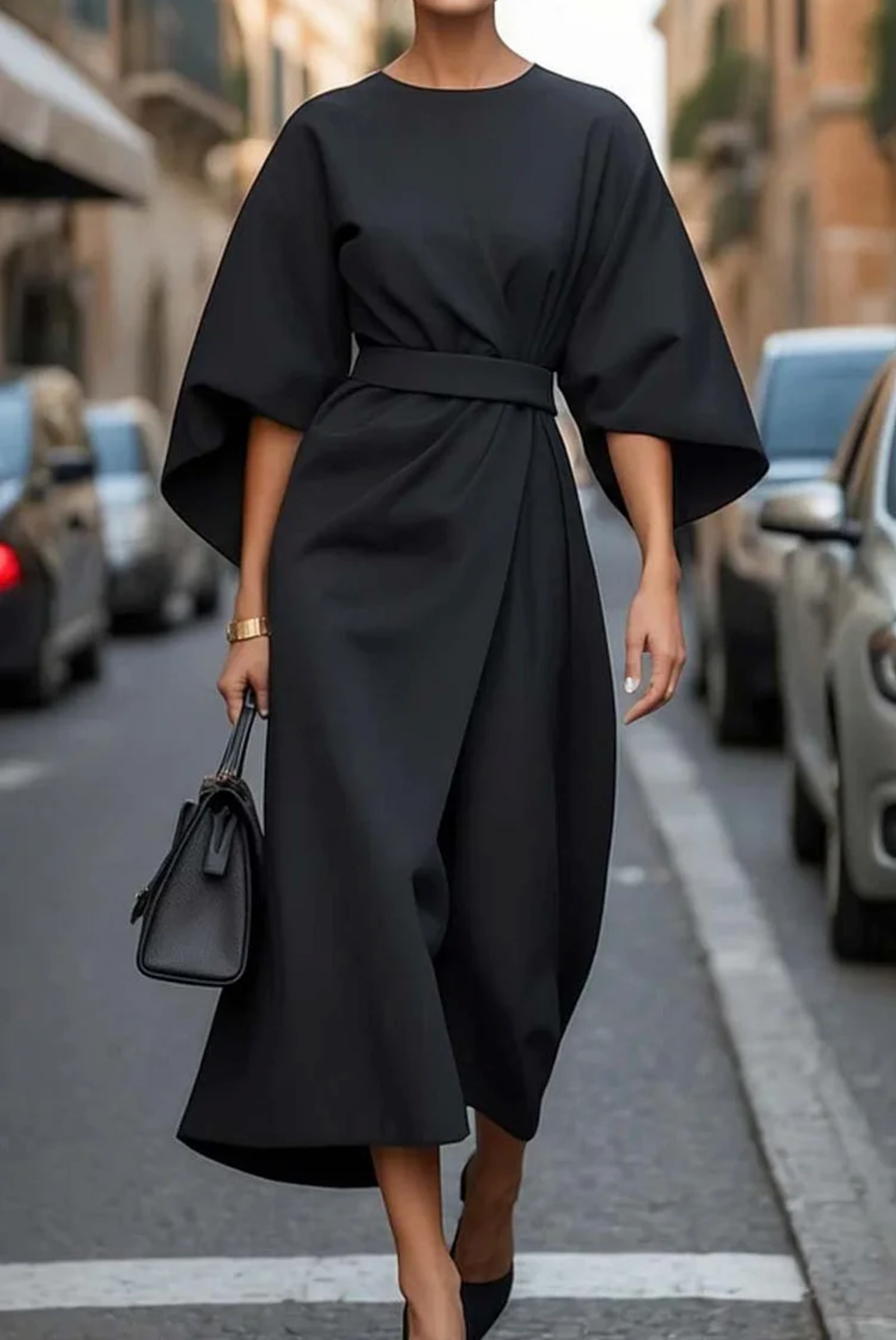 Wendy | Dress with Lantern Sleeves