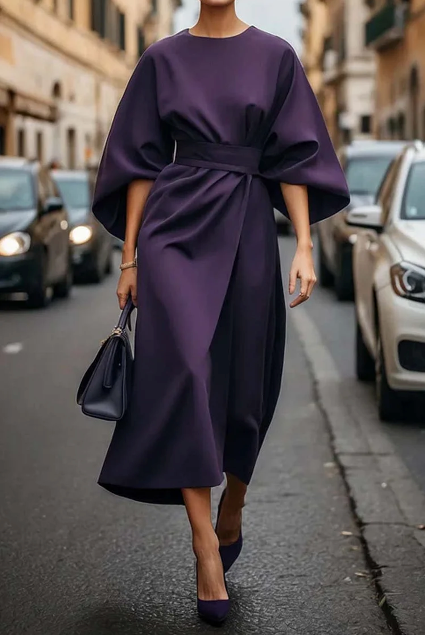 Wendy | Dress with Lantern Sleeves