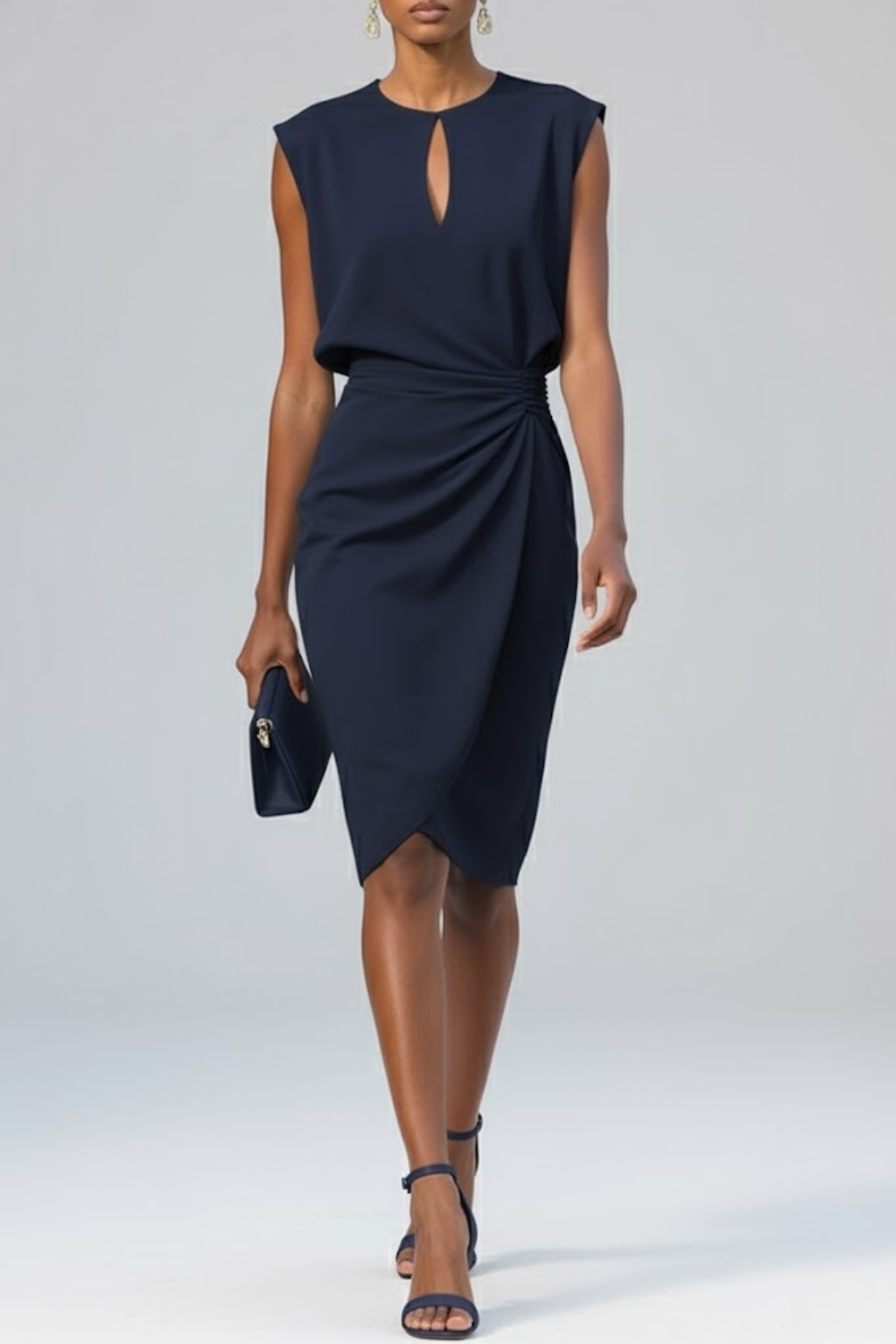 Lizzy | Elegant Ruched Waist Design