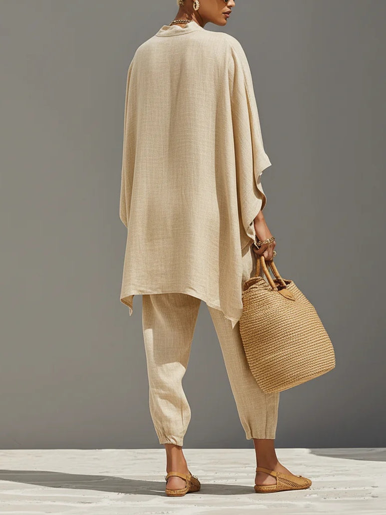 Marina | Asymmetric Relaxed Two-Piece Set