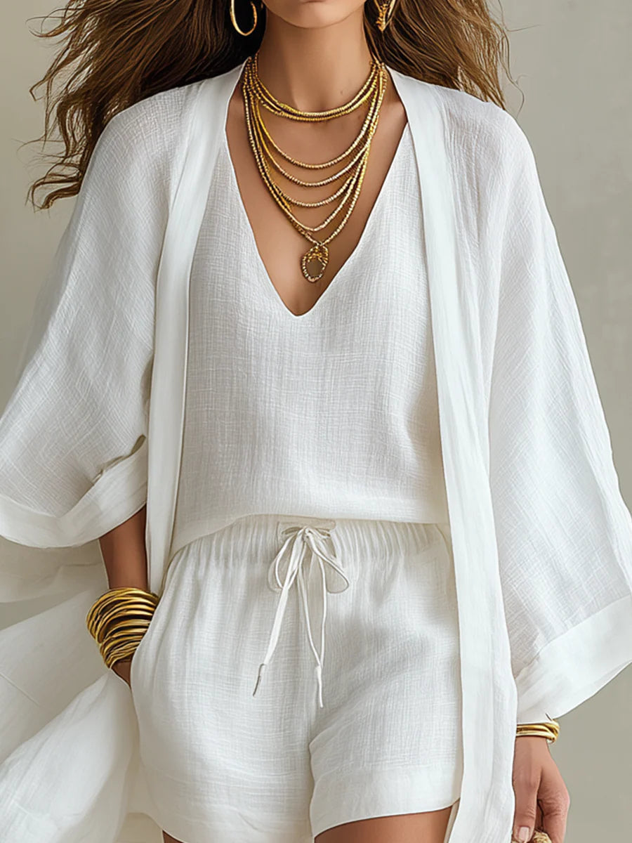 Alina | Relaxed Three-Piece Lounge Set