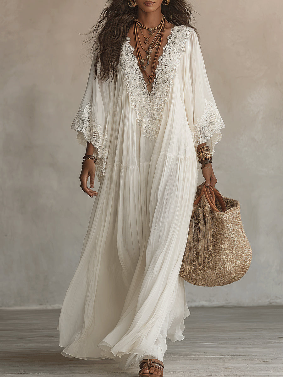 Indara | Elegant Flowing Maxi Dress