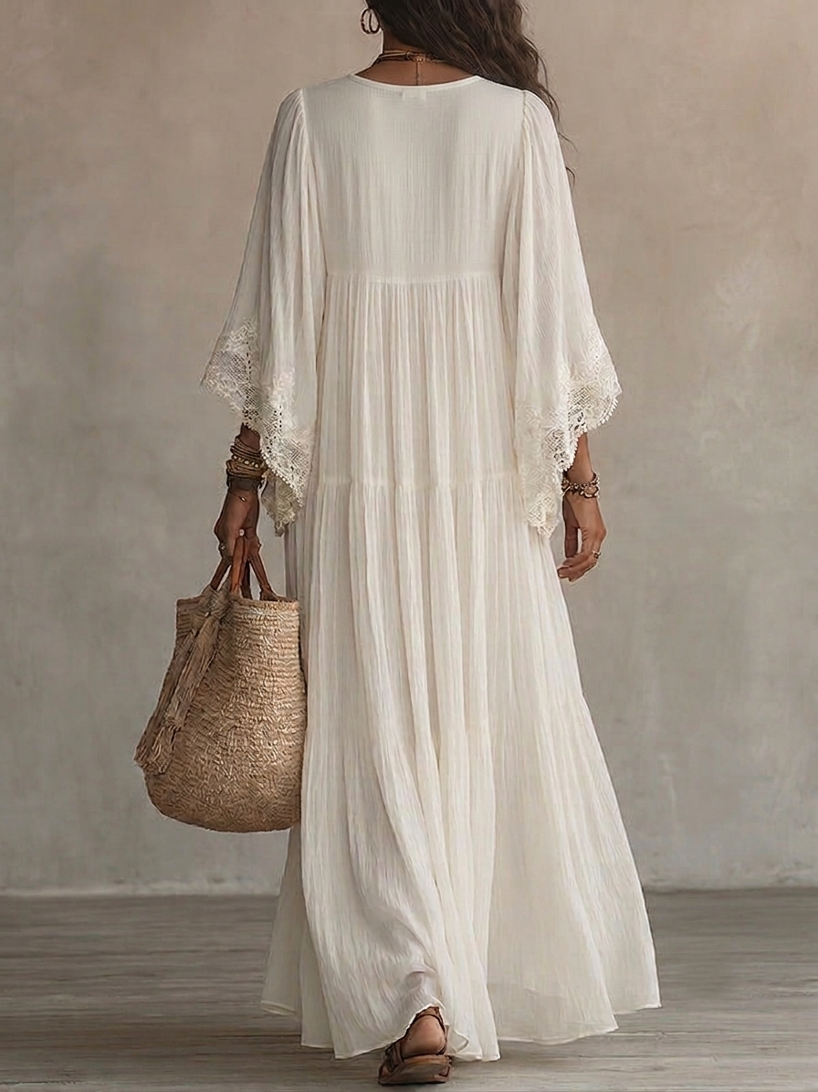 Indara | Elegant Flowing Maxi Dress