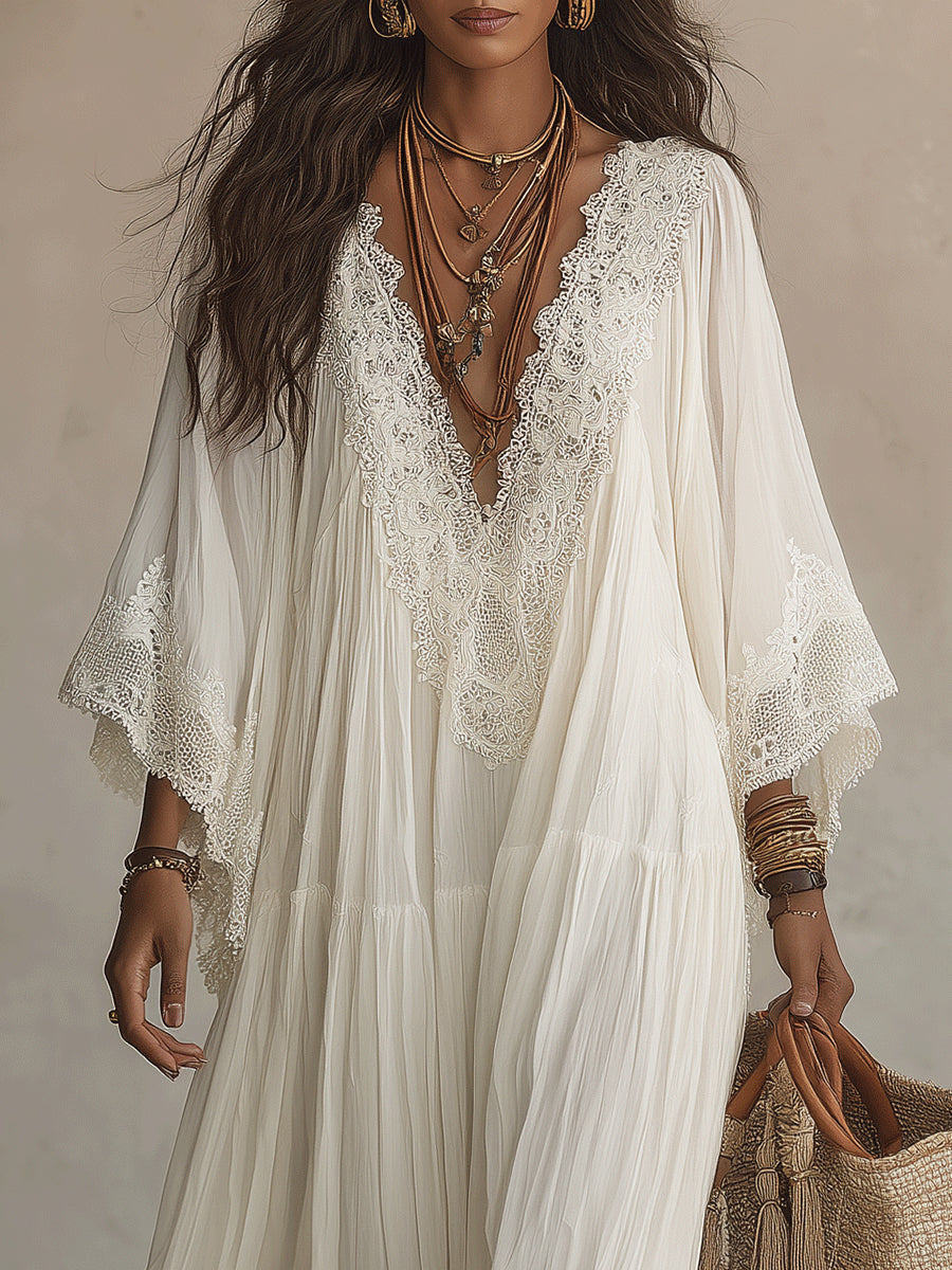 Indara | Elegant Flowing Maxi Dress