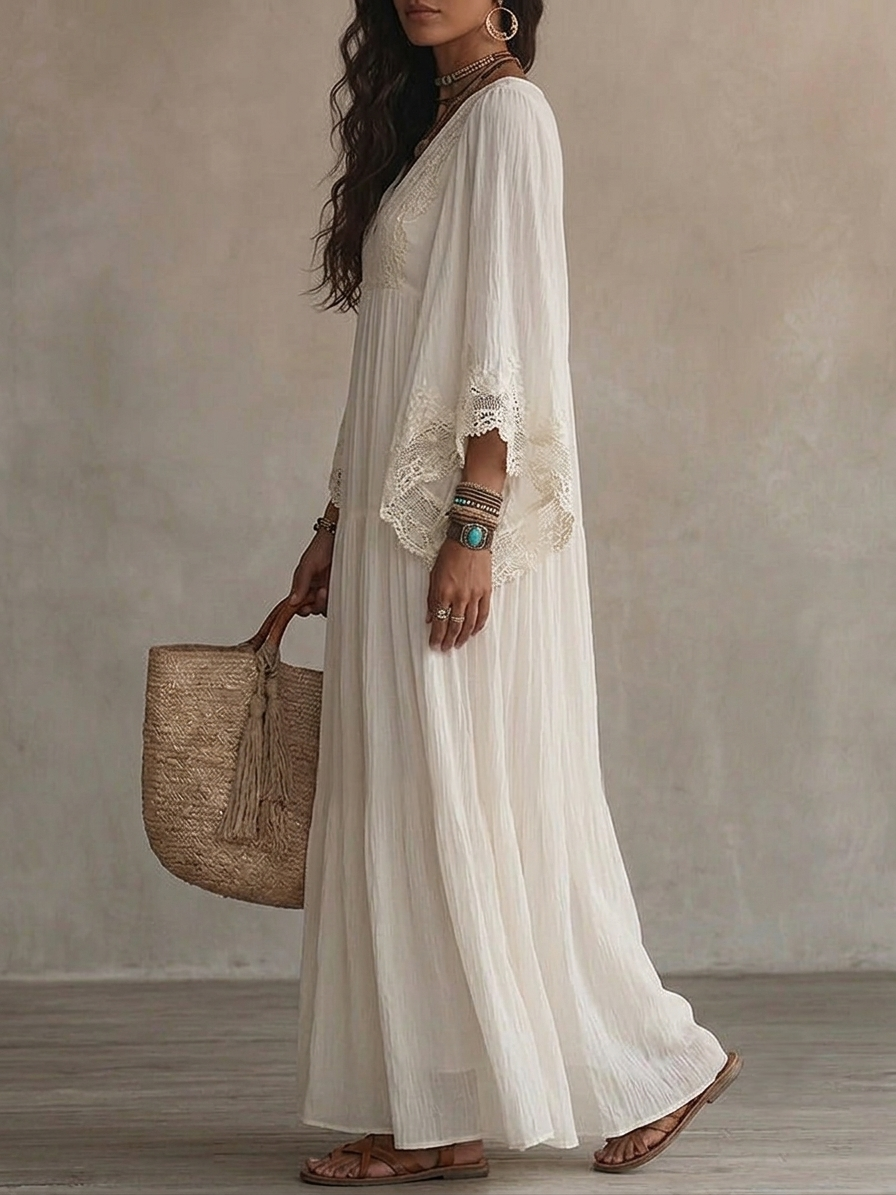 Indara | Elegant Flowing Maxi Dress