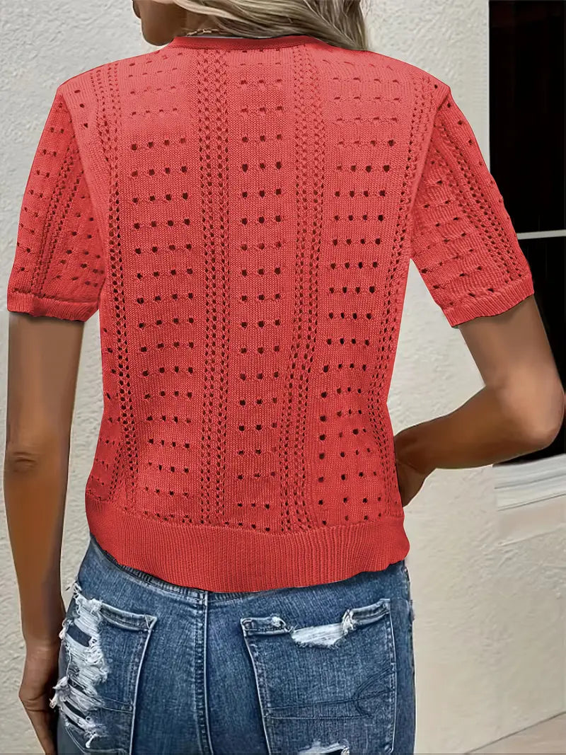 Elena | Soft Knit Button Cardigan