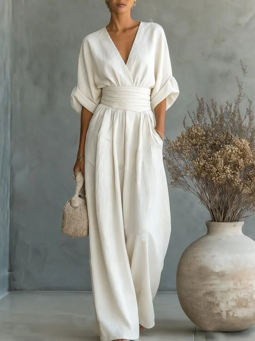 Faith | Elegant High-Waisted Jumpsuit