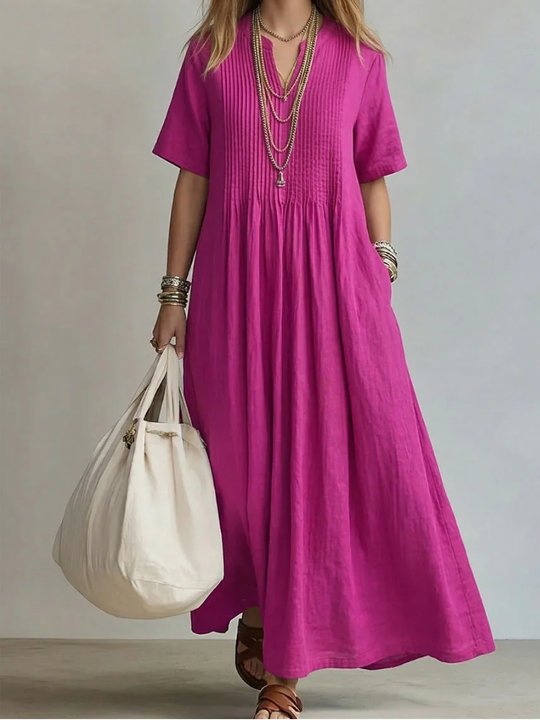 Noelle | Elegant Flowing Maxi Dress