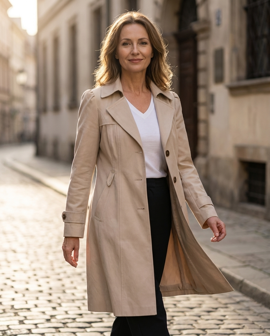 Olivia – Vintage Summer Coat