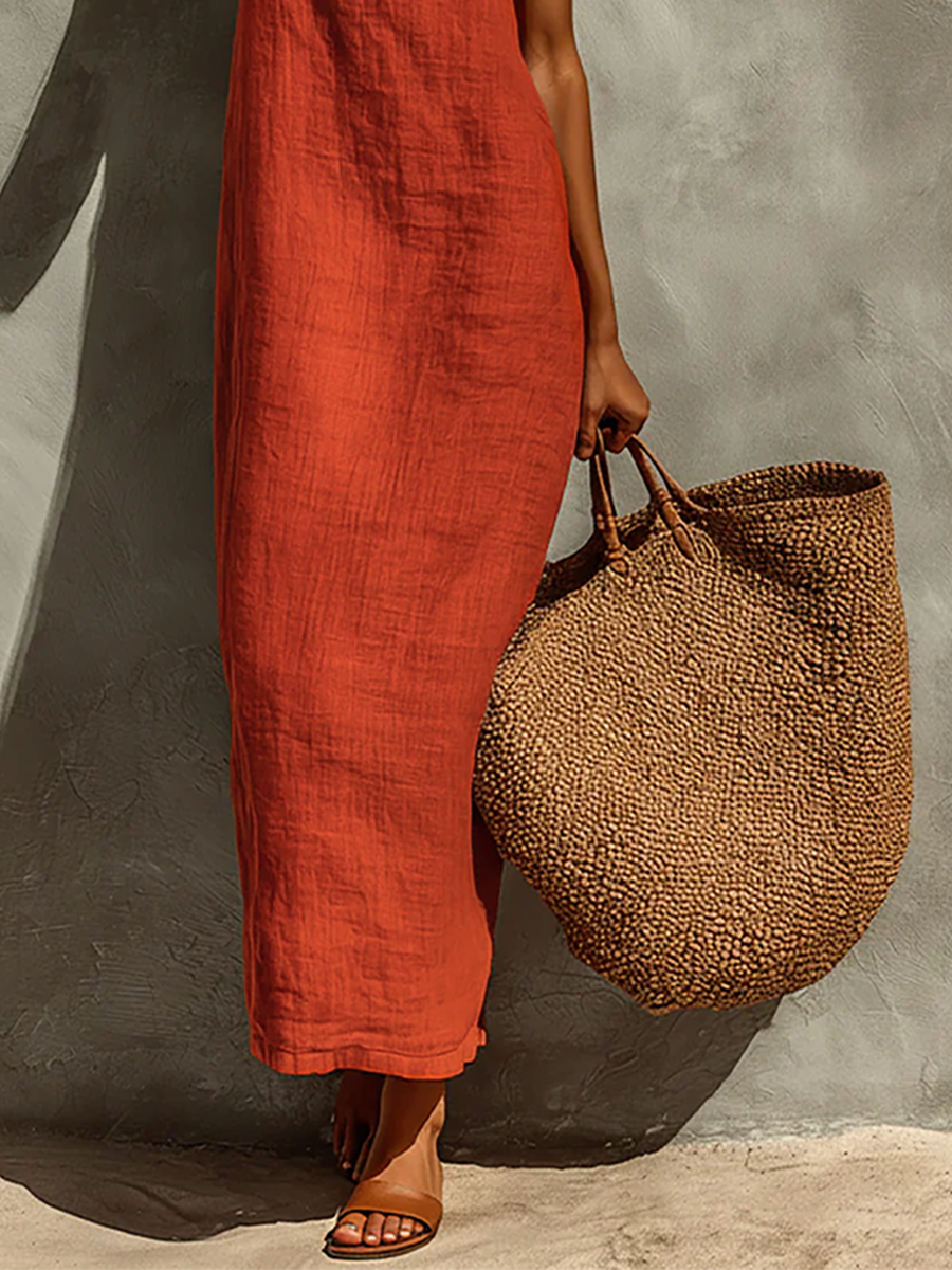 Anara | Boho Spaghetti Strap Dress