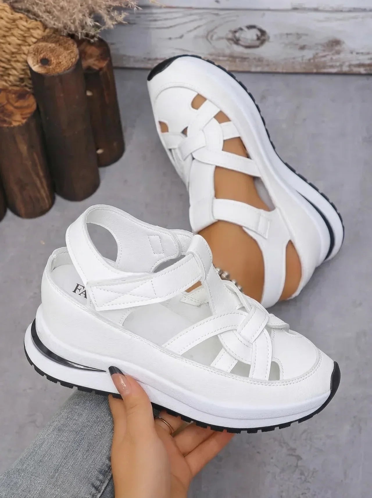 Amelia | Comfort Wedge Sandals