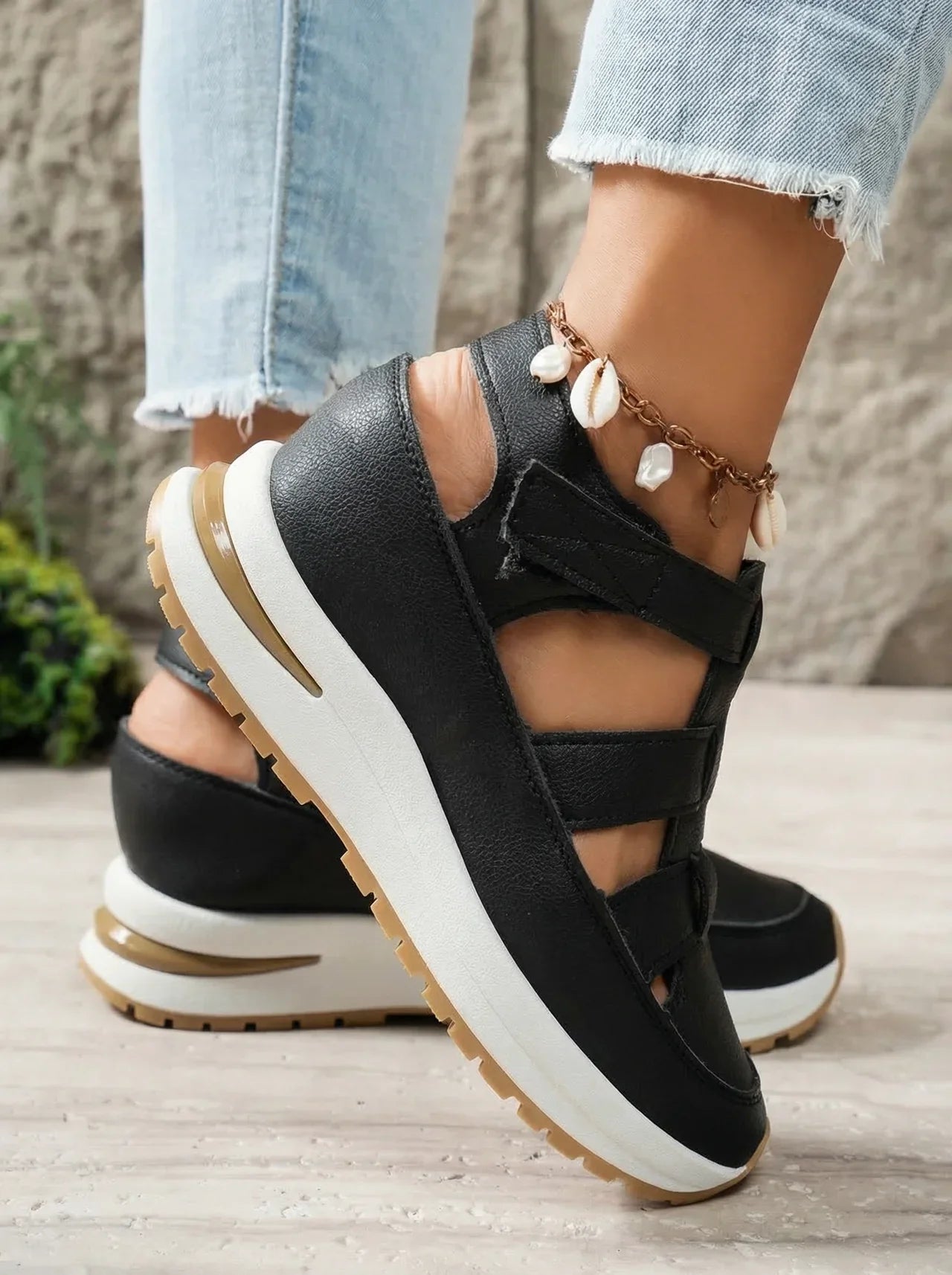 Amelia | Comfort Wedge Sandals