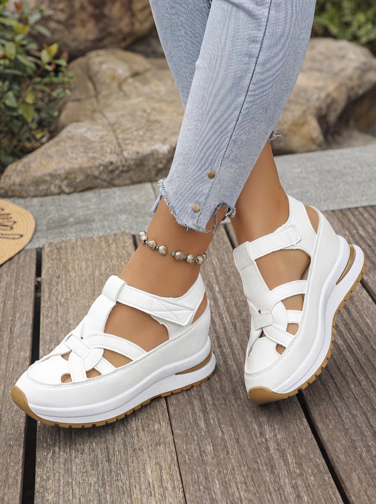 Amelia | Comfort Wedge Sandals