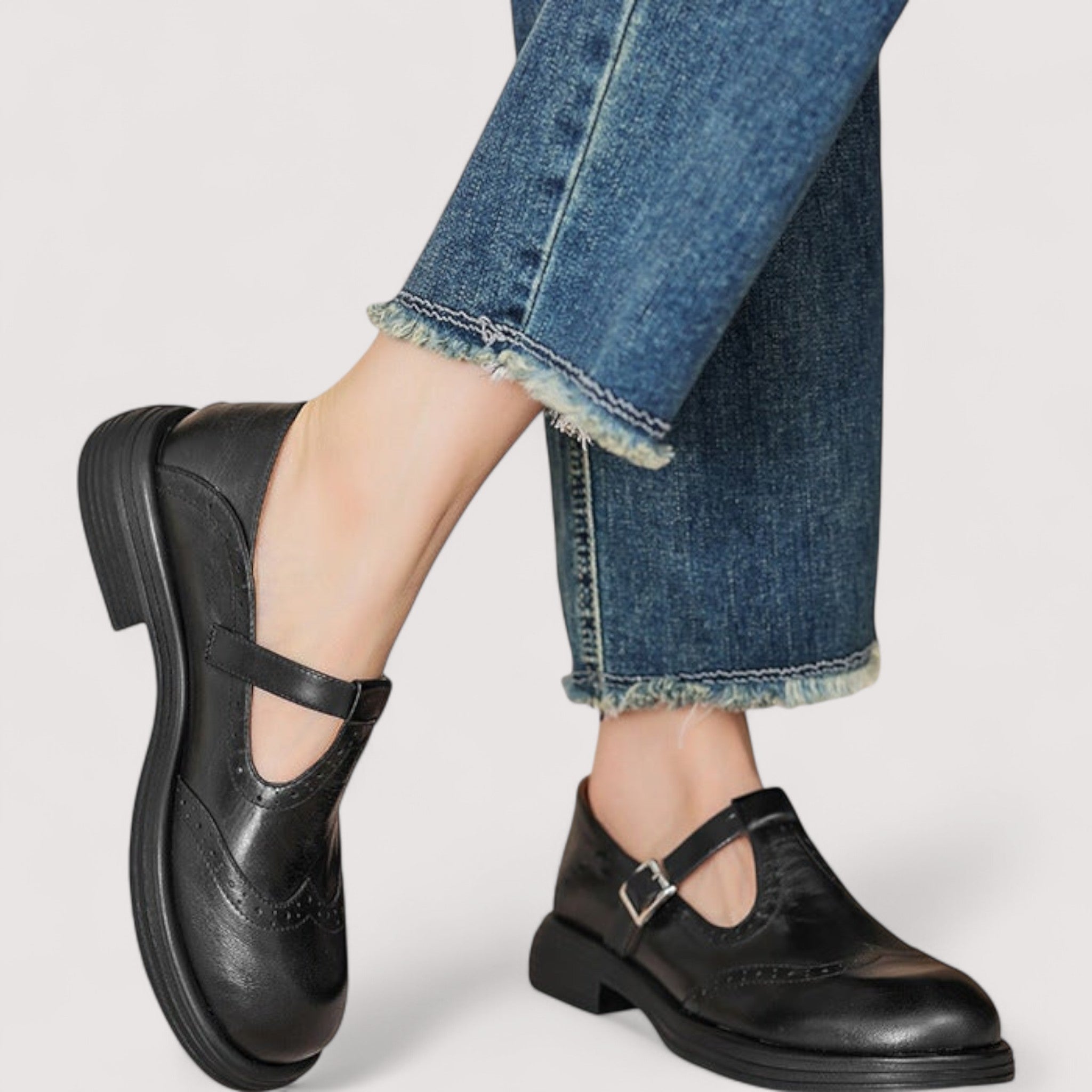 Mary-Jane | Elegant Comfort Leather Shoes