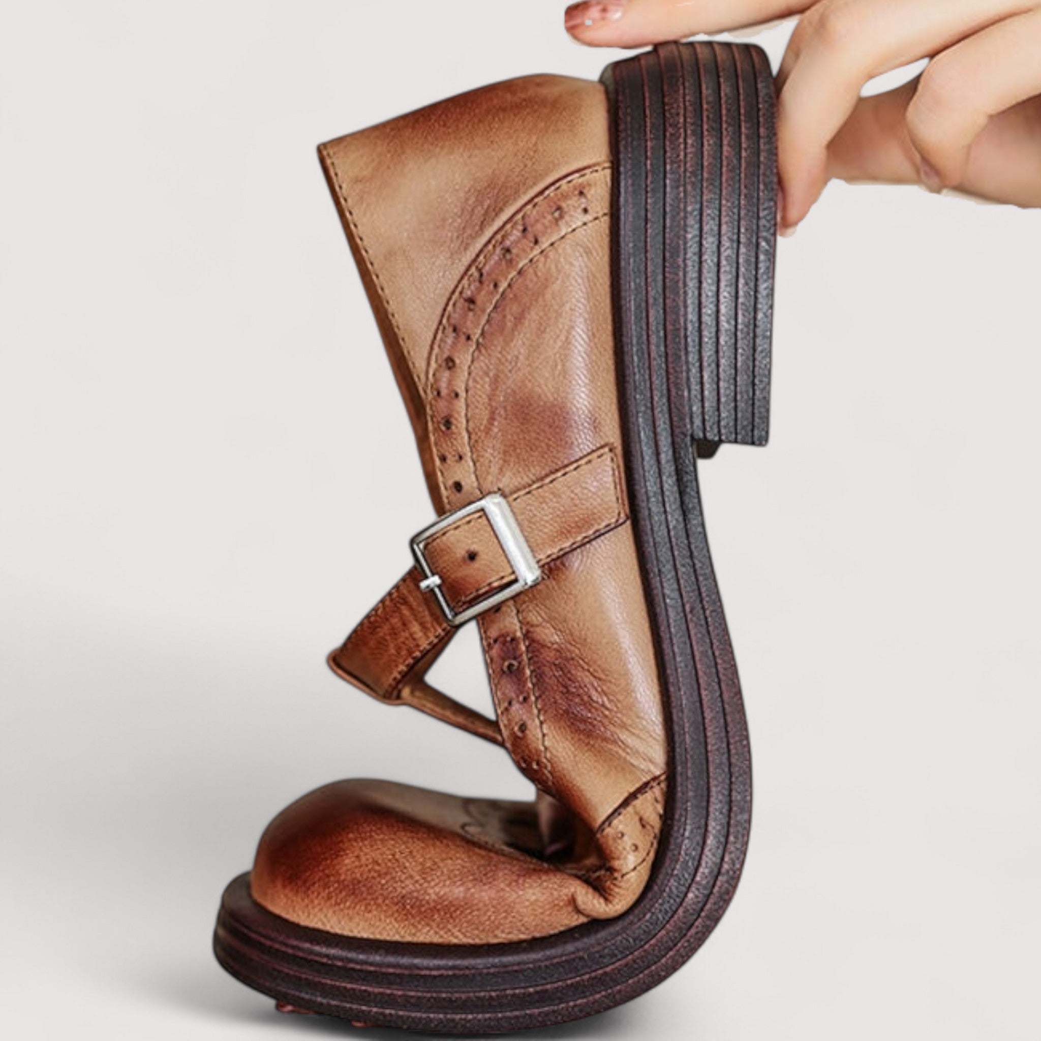 Mary-Jane | Elegant Comfort Leather Shoes