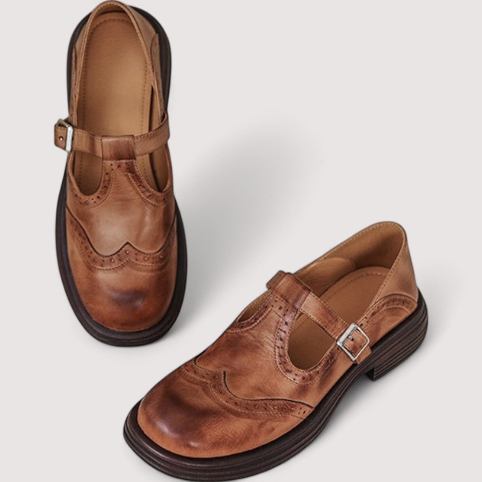 Mary-Jane | Elegant Comfort Leather Shoes