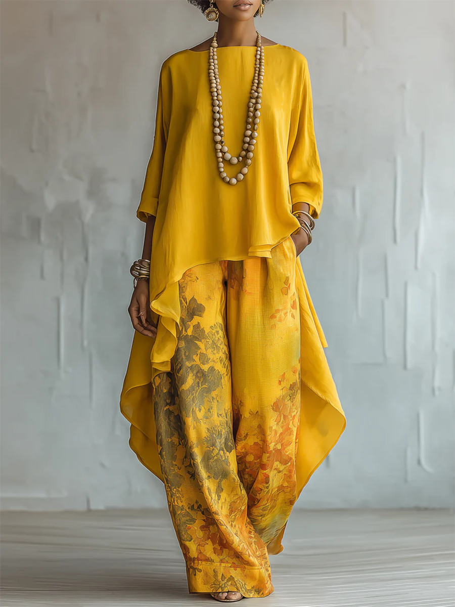 Flor | Elegant Artistic Floral Print Set