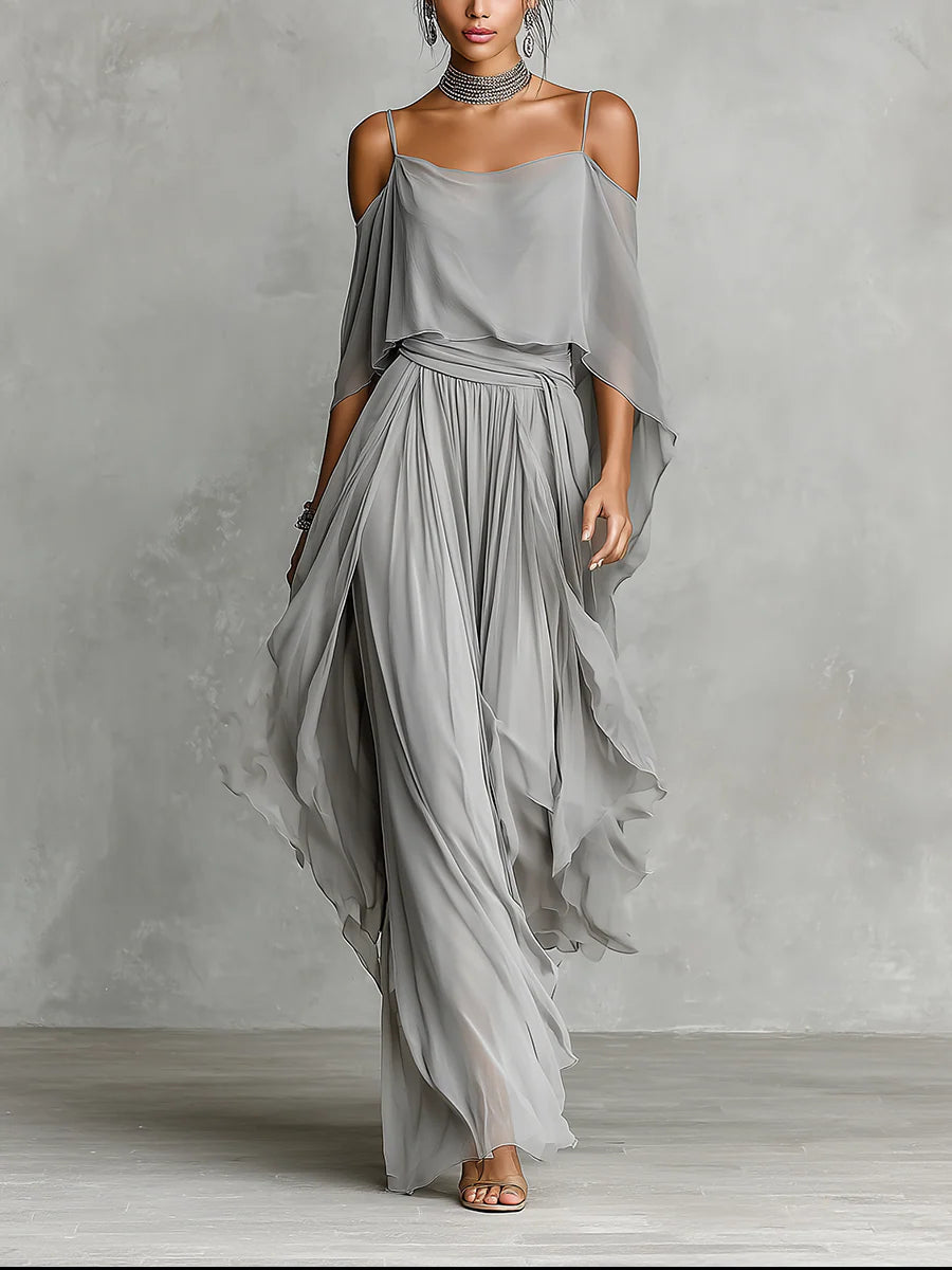 Isabella | Flowing Top & Trousers Set