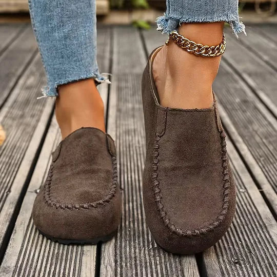 Diane | Vintage Orthopaedic Leather Mules - cushion