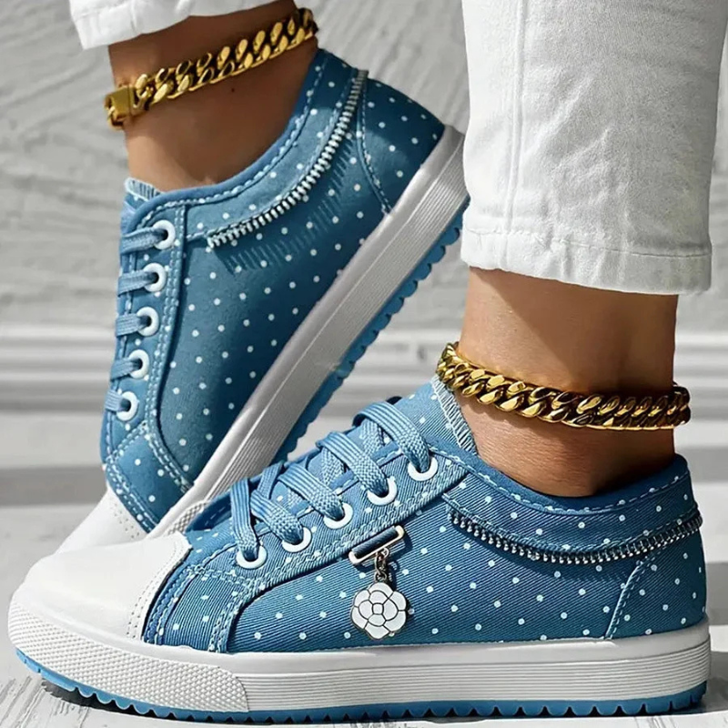Clara | Elegant Floral Sneakers