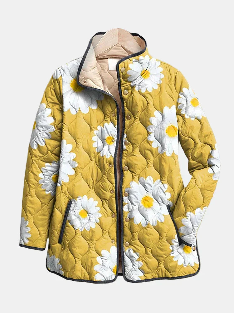Tylira | Charming Daisy Pattern Jacket