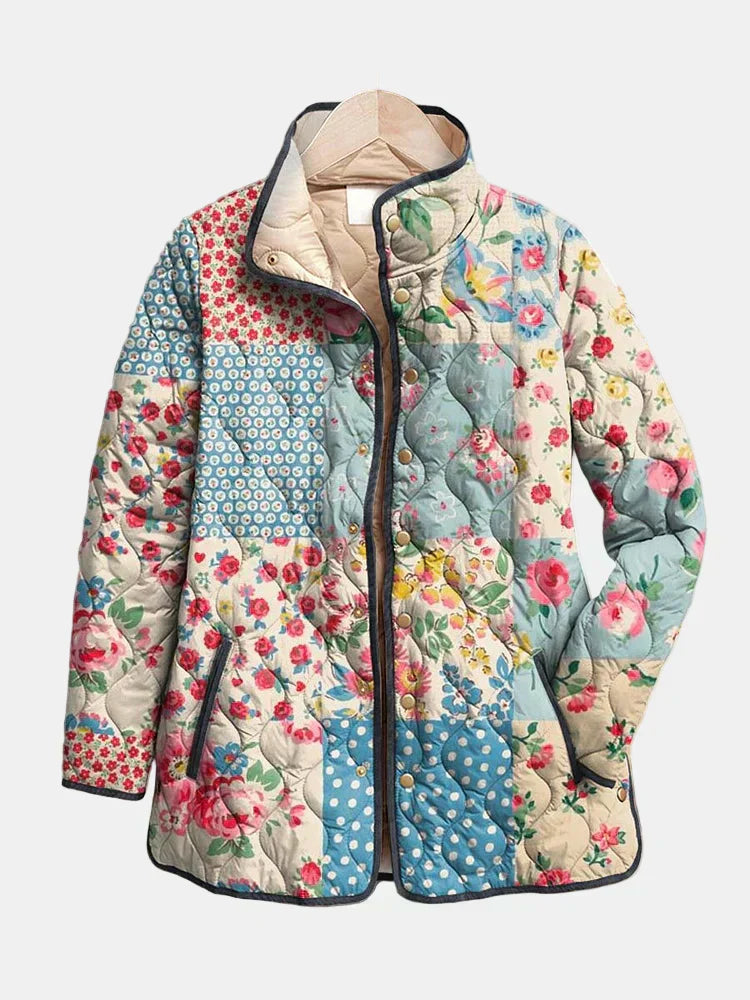 Myrali | Charming Floral Quilted Jacket