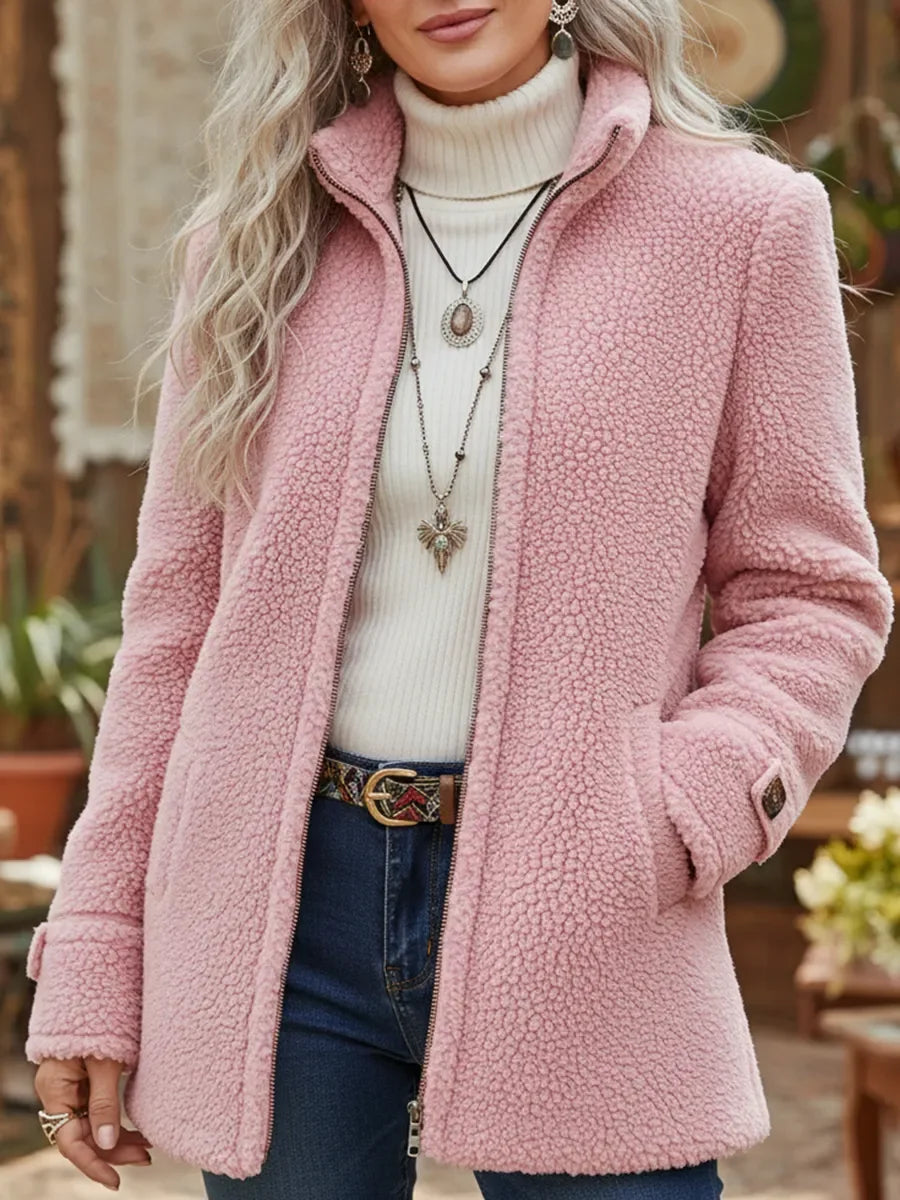 Carissa - Full-Zip Collar Jacket