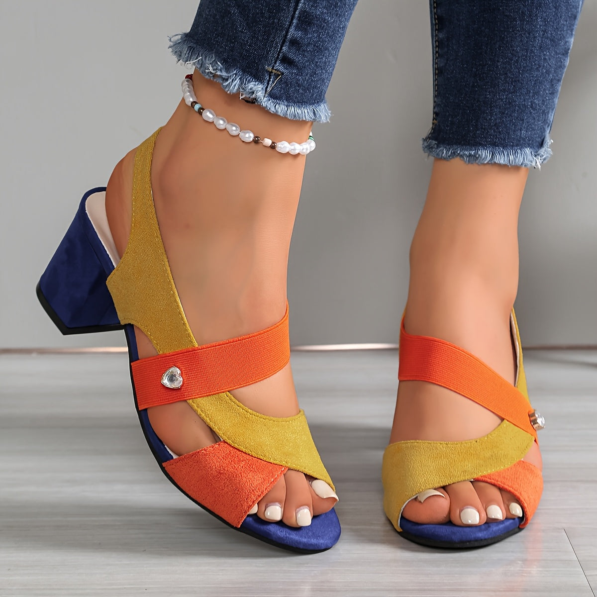 Lisa | Ergonomic Comfort Block Heels