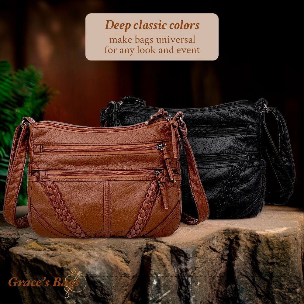 Sophia’s Classic Harmony Leather Bag