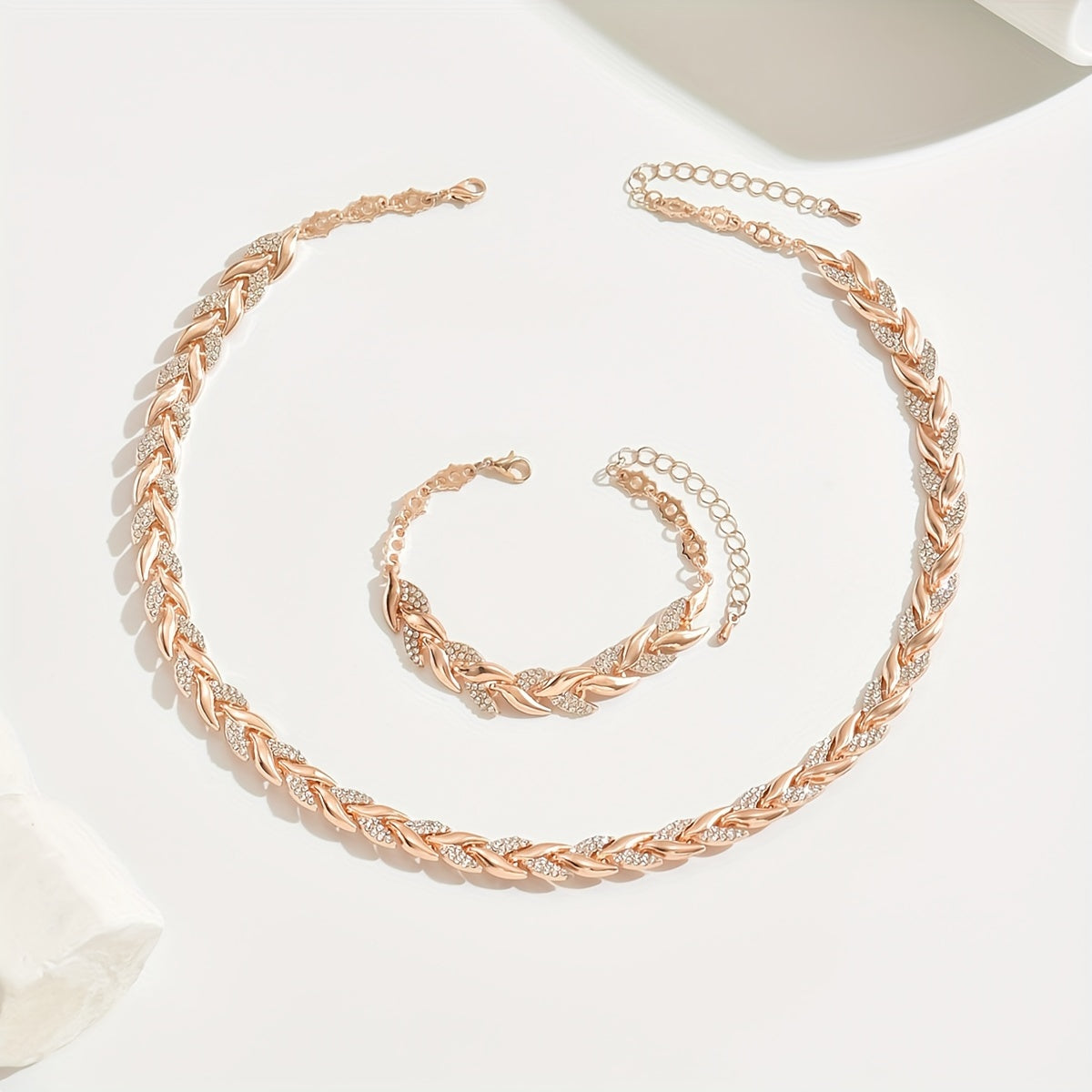 Amira | Sophisticated Fishtail Jewelry Set