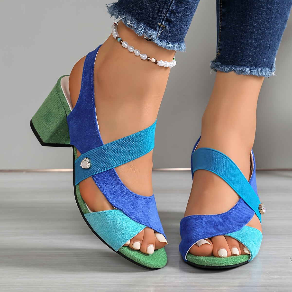 Lisa | Ergonomic Comfort Block Heels